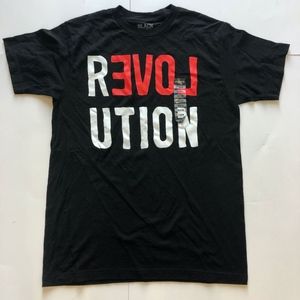Black Matter Love Revolution Unisex Black Shirt M